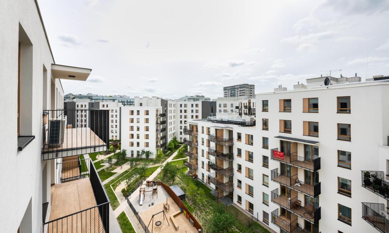 Wola Skwer Sunny Apartment Варшава Екстер'єр фото